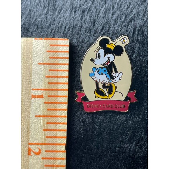 Disney Card‎ Club JBC Exclusive Minnie Pin Japan Exclusive - Picture 3 of 3